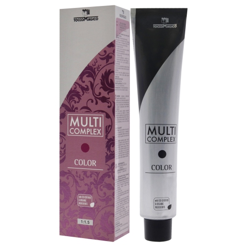 Multi Complex Permanet Hair Color - 7.444 Extra Intense Copper Blond by Tocco Magico for Unisex - 3.38 oz Hair Color