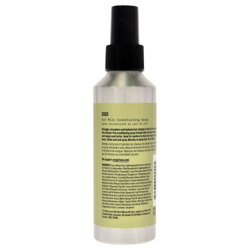Coco Nut Milk Conditioning Spray by AG Hair Cosmetics for Unisex - 5 oz Spray