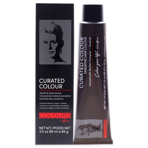 Curated Color - 7.35-7GM Golden Mahogany Blonde par Colors By Gina pour Unisexe - 3 oz Hair Color