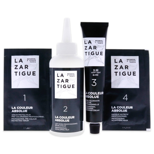 La Couleur Absolue Coloration Permanente - 9.00 Blond Très Clair par Lazartigue pour Unisexe - 1 Application Coloration