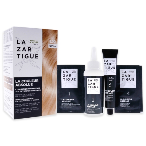 La Couleur Absolue Coloration Permanente - 9.00 Blond Très Clair par Lazartigue pour Unisexe - 1 Application Coloration