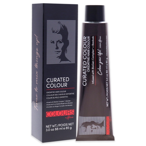 Curated Color - 5.32-5GV Light Beige Brown by Colors By Gina for Unisex - 3 oz Hair Color