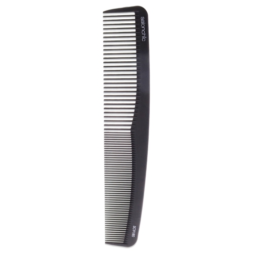 Marceling Carbon Comb High Heat Resistant 8.5 by SalonChic for Unisex - 1 Pc Comb