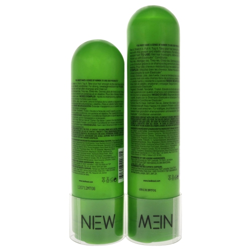 Bed Head Elasticate Strengthening Kit by TIGI for Unisex - 2 Pc 8.45oz Shampoo, 6.76oz Conditioner