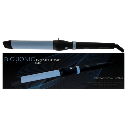 BIO IONIC  Onepass Nanoionic Mx Oval Wand By for Women - 1.25 Inch Curling Iron