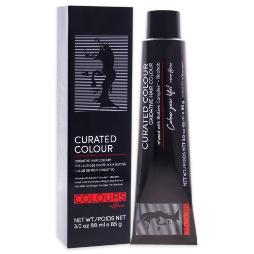 Curated Color - 2.0-2N Darkest Natural Brown by Colors By Gina for Unisex - 3 oz Hair Color