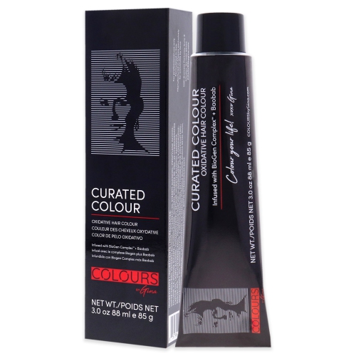 Curated Color - 2.0-2N Darkest Natural Brown by Colors By Gina for Unisex - 3 oz Hair Color