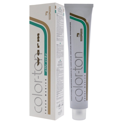Color-Ton Coloration Permanente - 8NW-8.03 Blond Clair Chaud par Tocco Magico pour Unisexe - 3.38 oz Hair Color