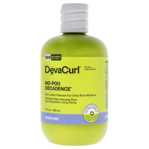 No-Poo Decadence par DevaCurl pour Unisexe - 12 oz Nettoyant