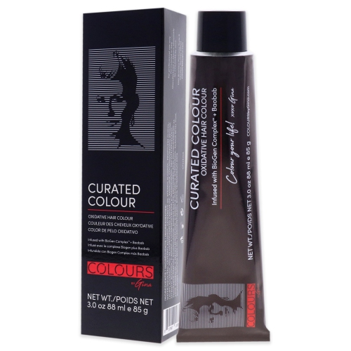 Curated Color - 8.43-8CG Light Golden Coppery Blonde par Colors By Gina pour Unisexe - 3 oz Hair Color