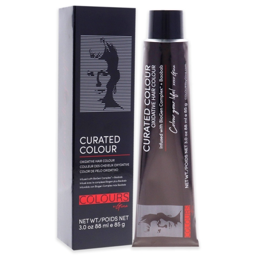 Curated Color - 5.5-5M Light Mahogany Brown by Colors By Gina for Unisex - 3 oz Hair Color