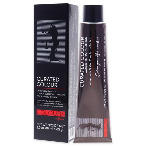 Curated Color - 5.5-5M Light Mahogany Brown by Colors By Gina for Unisex - 3 oz Hair Color