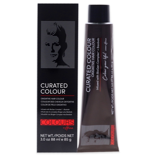 Curated Color - 7.6-7R Blond Rougeâtre par Colors By Gina pour Unisexe - 3 oz Coloration de Cheveux