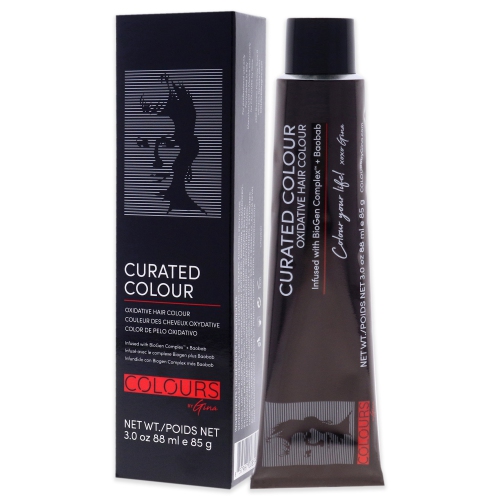 Curated Color - 7.6-7R Blond Rougeâtre par Colors By Gina pour Unisexe - 3 oz Coloration de Cheveux