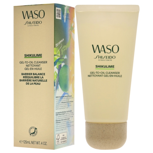 Waso Shikulime Gel to Oil Cleanser by Shiseido for Women - 4 oz Cleanser