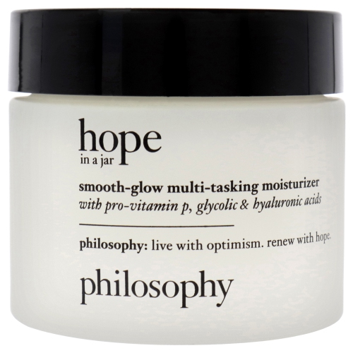 Hope In a Jar Smooth-Glow Multi-Tasking Moisturizer by Philosophy for Unisex - 2 oz Moisturizer