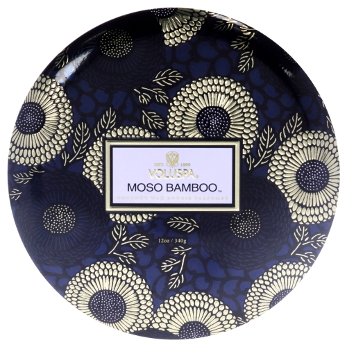 VOLUSPA  3 Wick Decorative Tin Candle - Moso Bamboo 340G/12OZ I love this candle