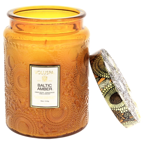 VOLUSPA  Baltic Amber - Large By for Unisex - 18 OZ Candle I love a great amber if it’s done right and this is done right