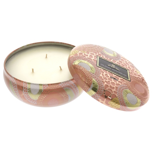 3 Wick Tin Candle - Kalahari Watermelon by Voluspa for Unisex - 12 oz Candle