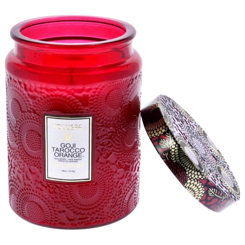 VOLUSPA  Goji And Tarocco - Large By for Unisex - 18 OZ Candle In Orange LOVE!