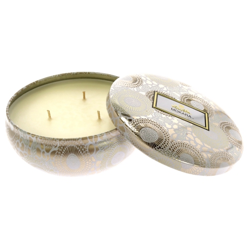 3 Wick Tin Candle - Mokara by Voluspa for Unisex - 12 oz Candle