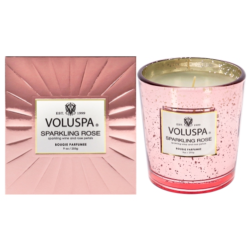 VOLUSPA  Sparkling Rose By for Unisex - 9 OZ Candle