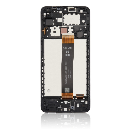 Écran ACL de remplacement remis à neuf avec cadre compatible avec le Galaxy A12 de Samsung (A125/20)/Nacho A12 (A127/21)