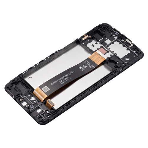 Écran ACL de remplacement remis à neuf avec cadre compatible avec le Galaxy A12 de Samsung (A125/20)/Nacho A12 (A127/21)