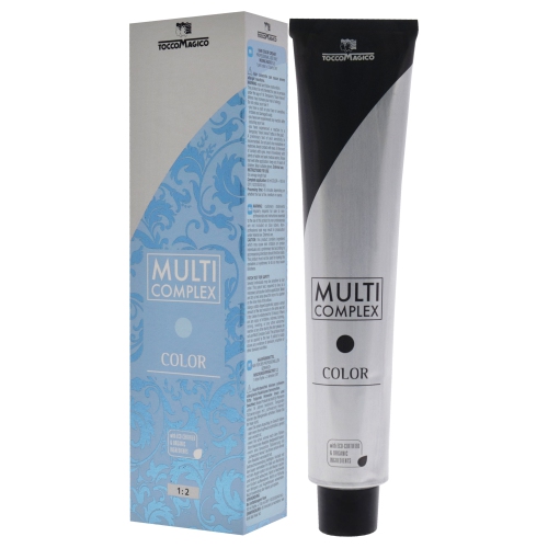 Colorant capillaire complexe Permanet - 12,01 acier de Tocco Magico pour unisexe - couleur de cheveux 3,38&nbsp;oz