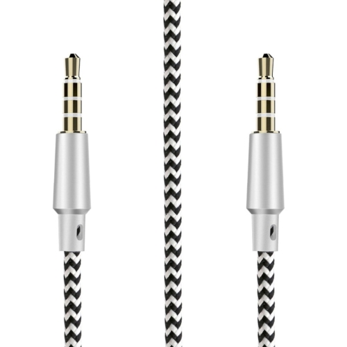 axGear Câble auxiliaire 3,5 mm 4 pôles 4 positions micro stéréo fil audio MM plaqué or 10 pieds