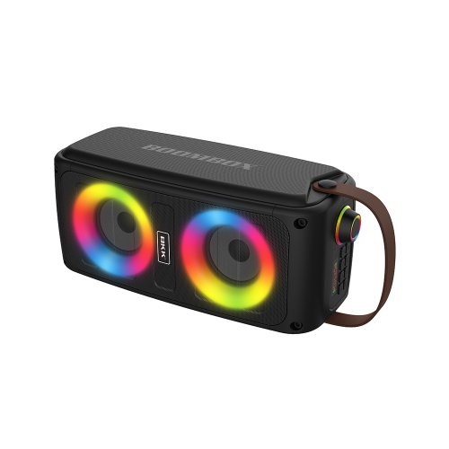 axGear Portable Outdoor Bluetooth Speaker 3D Stereo Radio Soundbox RGB LED Subwoofer