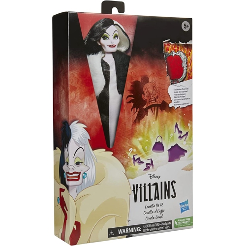 Disney Villains Cruella De Vil Fashion Doll