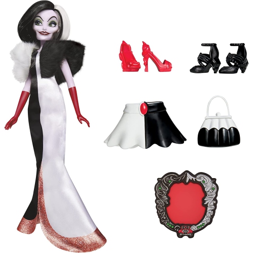 Disney Villains Cruella De Vil Fashion Doll