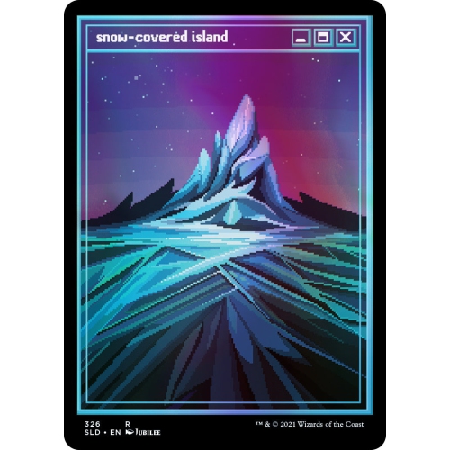 Jeu de société Magic: The Gathering TCG - Secret Lair Drop Series - PixelSnowLands.jpg - Édition Foil