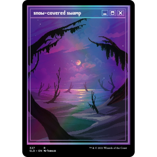 Jeu de société Magic: The Gathering TCG - Secret Lair Drop Series - PixelSnowLands.jpg - Édition Foil