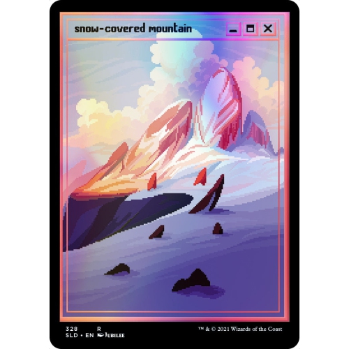 Jeu de société Magic: The Gathering TCG - Secret Lair Drop Series - PixelSnowLands.jpg - Édition Foil