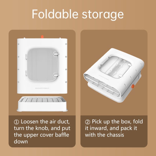 axGear High Power Foldable Pet Drying Box Adjustable Drying Blower For Cats And Dogs