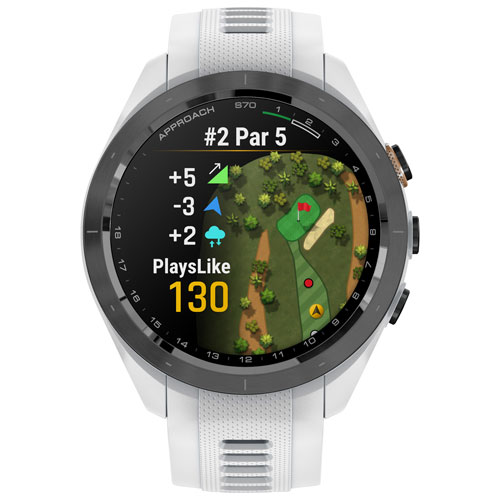 Montre intelligente GPS de 42 mm Approach S70 de Garmin pour le golf