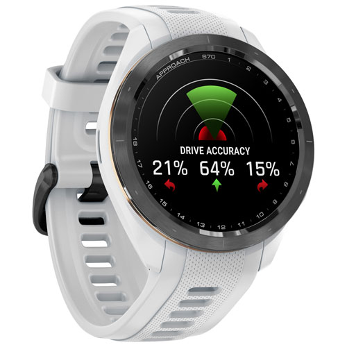 Montre intelligente GPS de 42 mm Approach S70 de Garmin pour le golf