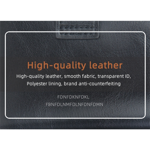 Men's Aluminum Box Leather Wallets RFID Short Buckle Card Holder Wallet for Men and Women with Purse | Minimalist Slim Wallet Credit Card Holder,