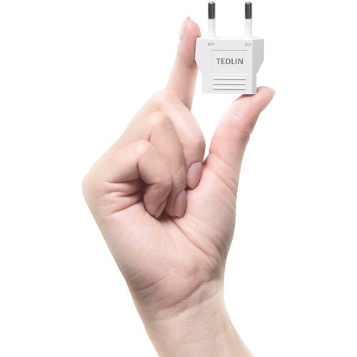 Lot de 6 adaptateurs de prise USA/CA vers prise européenne - Prise d'alimentation universelle - Convertisseur d'entrée USA/Canada vers prise