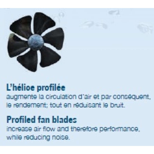 Pompe à chaleur réversible pour piscine Waterco Excellence XLR - 80 KBTU