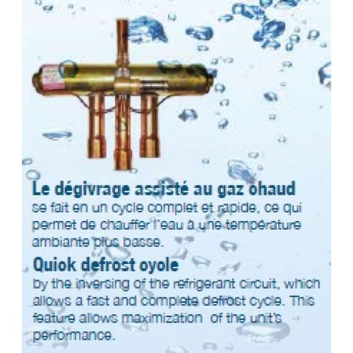 GEYSER pool heat pump RECT XLR | REVERSIBLE 80 KBTU