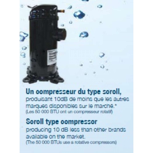 Pompe thermique POUR piscine EXCELLENCE XLR | RÉVERSIBLE 110 BTU