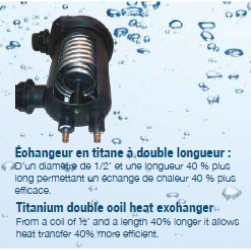 Pompe thermique POUR piscine EXCELLENCE XLR | RÉVERSIBLE 110 BTU