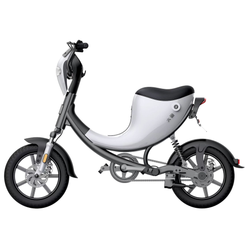 WINGOMART 14" E-Bike Electric Bike Scooter - Featuring Double Suspension, 48V/12.5Ah Battery, Up to 100km Autonomy, Up to 45km/h Speed, and 210lb