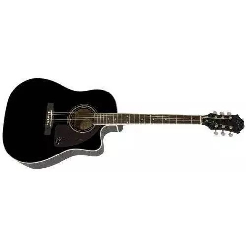 EPIPHONE  Aj-220Sce Solid Spruce Top W/cutaway - Ebony