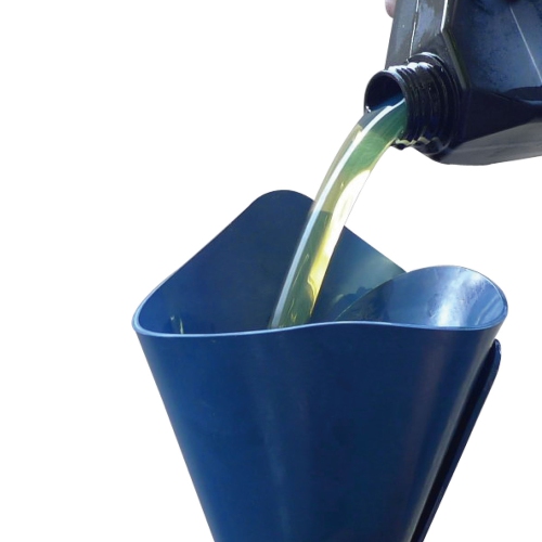 9 Circle 65067 Brake Fluid / Engine Oil / ATF Flexible Draining Funnel - 21.8"x8.07"