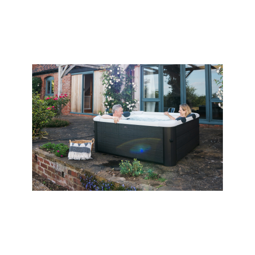 MSPA, SÉRIE FRAME, OSLO, spa pour 6 personnes, UVC, Ozone, jets hydromasseurs, système à bulles d’air 140, Wi-Fi et application, éclairage DEL