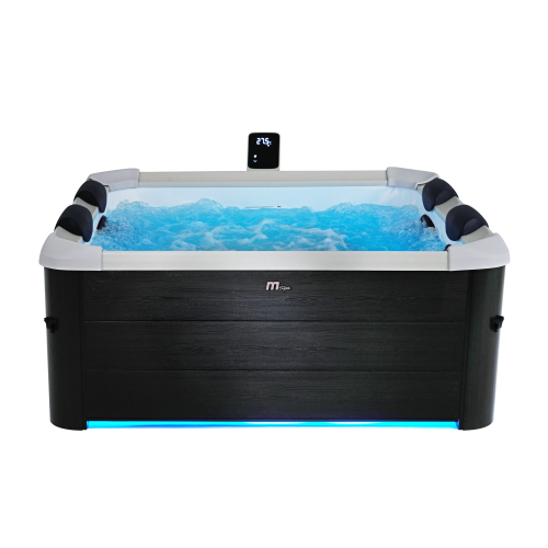 MSPA, SÉRIE FRAME, OSLO, spa pour 6 personnes, UVC, Ozone, jets hydromasseurs, système à bulles d’air 140, Wi-Fi et application, éclairage DEL